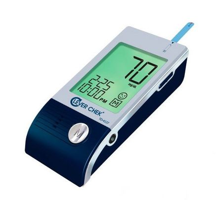 Прибор для измерения уровня сахара в крови с речевым выходом (глюкометр)