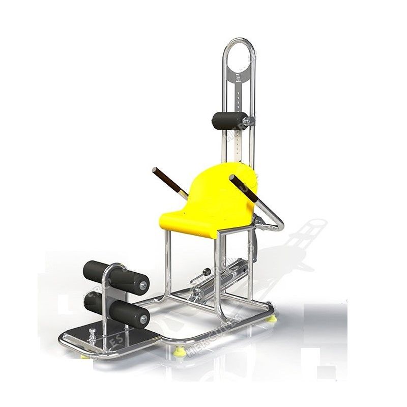 Акватренажер гидравлический Жим вниз - тяга вверх