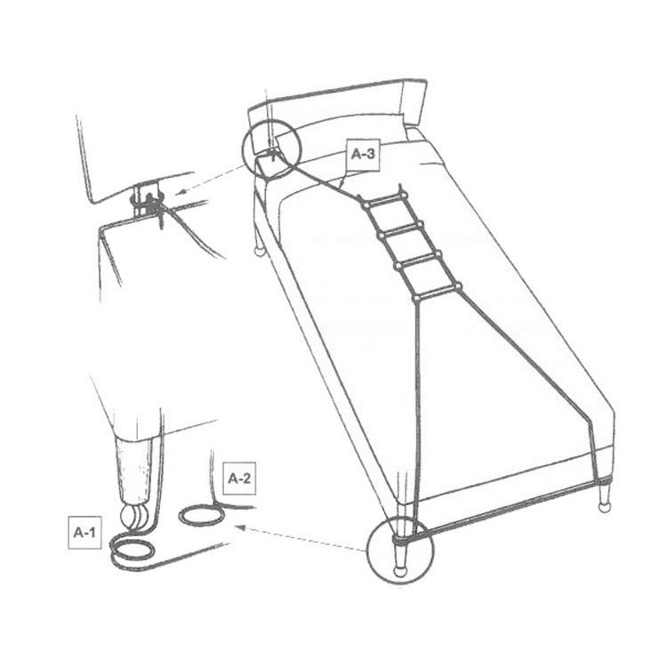 Веревочная лестница для инвалидов HA-4508