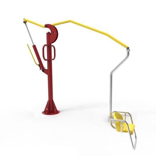 Гидравлический подъемник-лифт для бассейна с высоким бортом