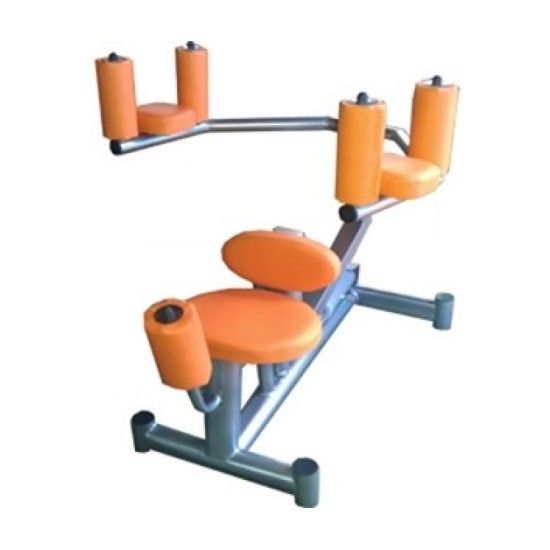 Гидравлический тренажер для косых мышц живота A-176g