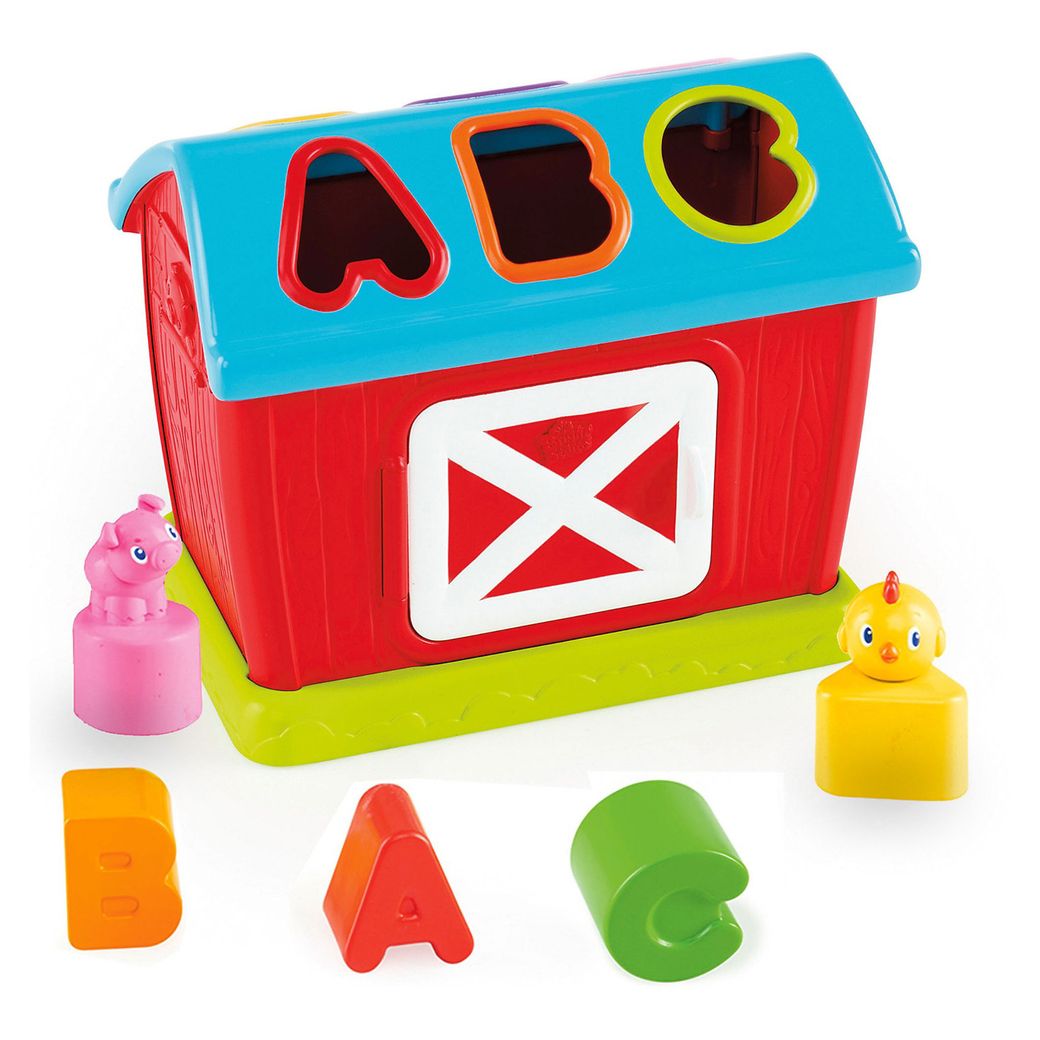 Развивающий игровой набор, сортер в виде домика