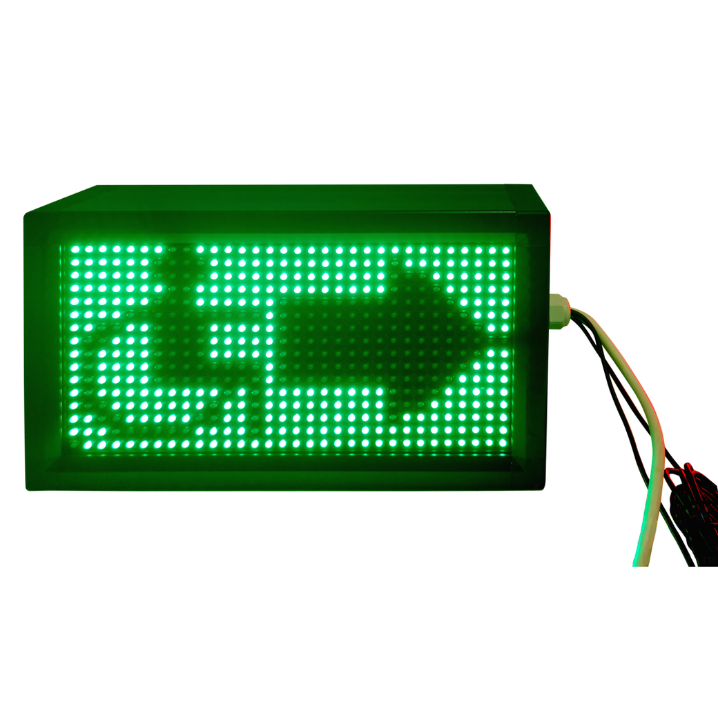 Световой маяк для инвалидов 370х210. Зеленый цвет