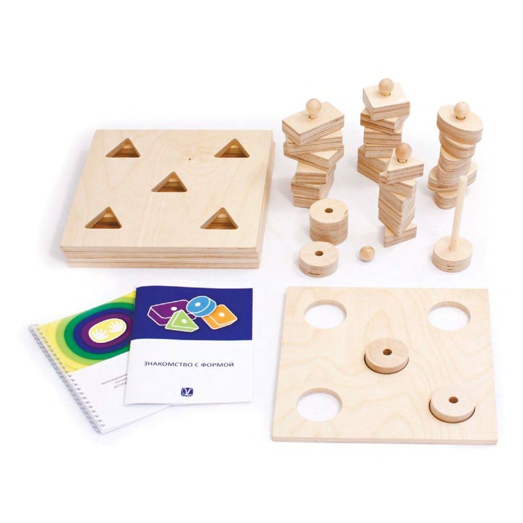 Знакомство с формой - набор для развития и коррекции детей дошкольного возраста