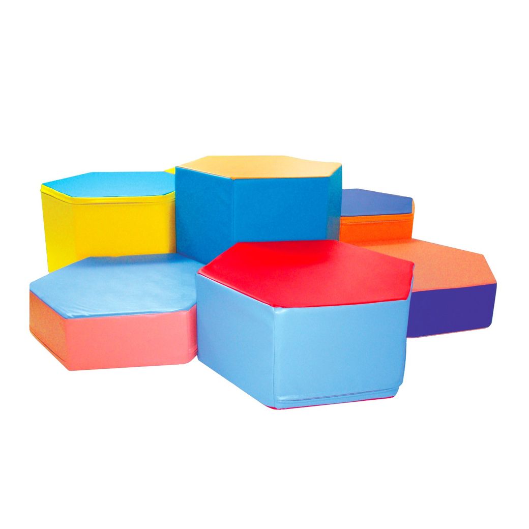 Мягкий игровой набор Камушки (7 элементов)