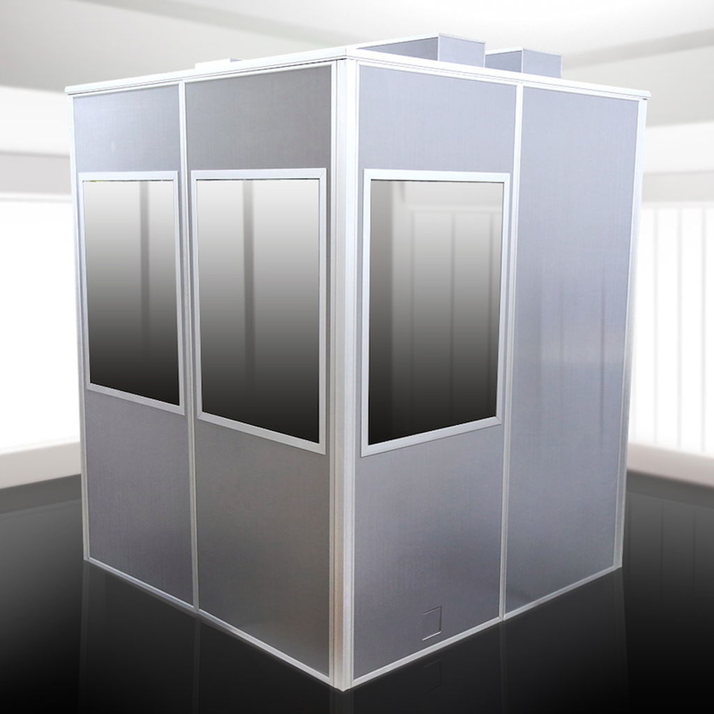 Напольная кабина для тифлокомментатора DUO