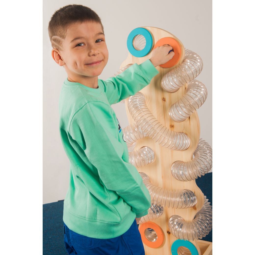 Настольный лабиринт с трубкой (вертикальный) №2