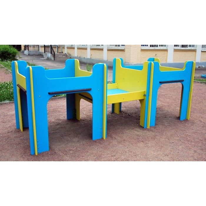 Песочница двойная для детей с ОВ