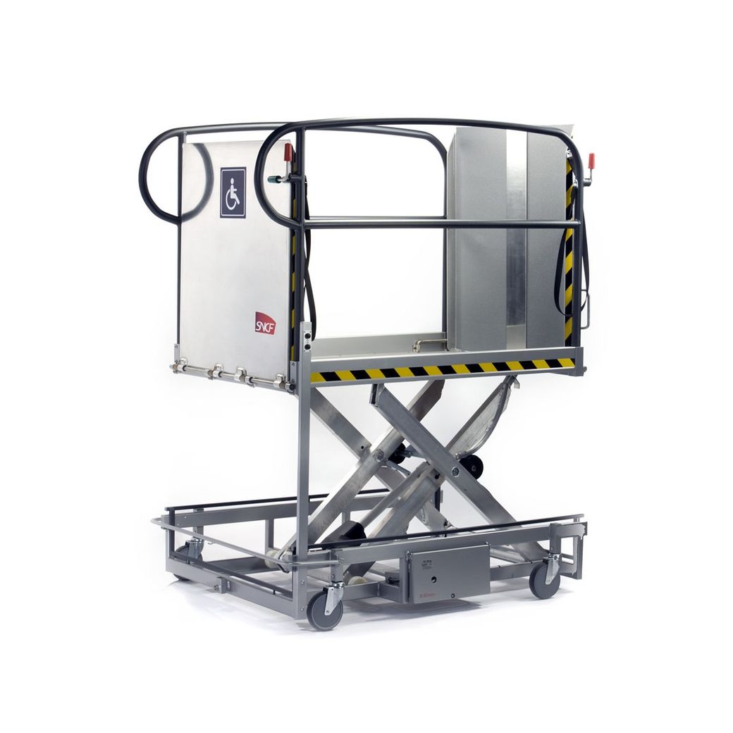 Подъемная платформа для железнодорожных вокзалов