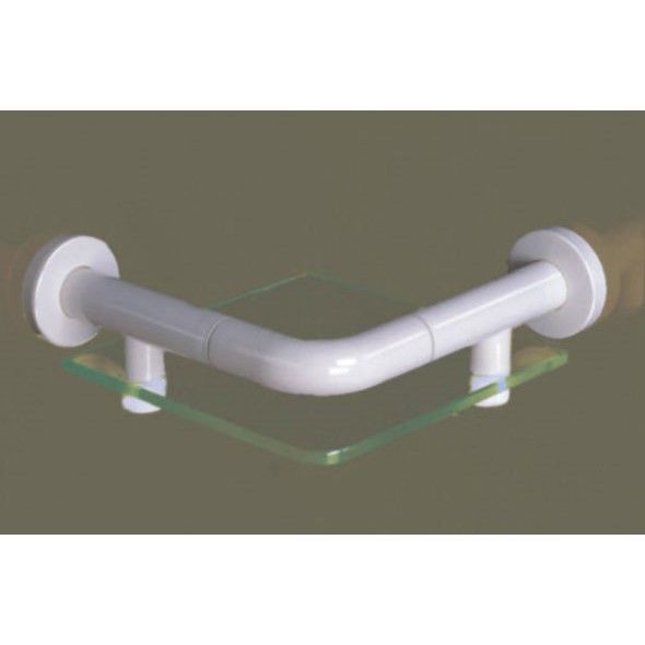 Полка угловая со стеклом M-FS8055