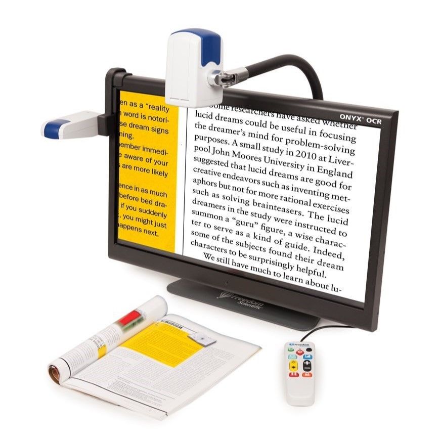 Портативный видеоувеличитель ONYX OCR