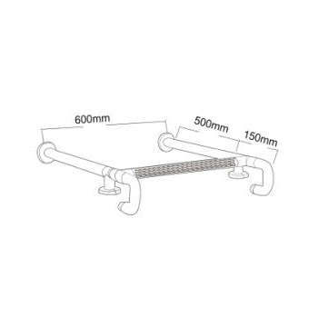 Поручень для ванной комнаты HS-003A-1