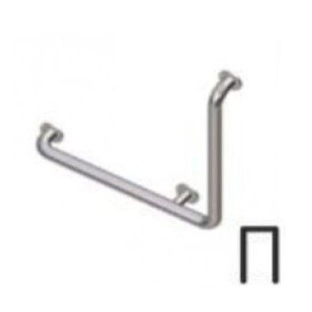 Поручень угловой Г-образный (правый) 90°, 900х600 мм