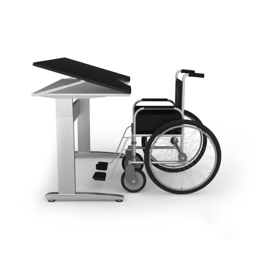 Регулируемый стол для инвалидов-колясочников Care