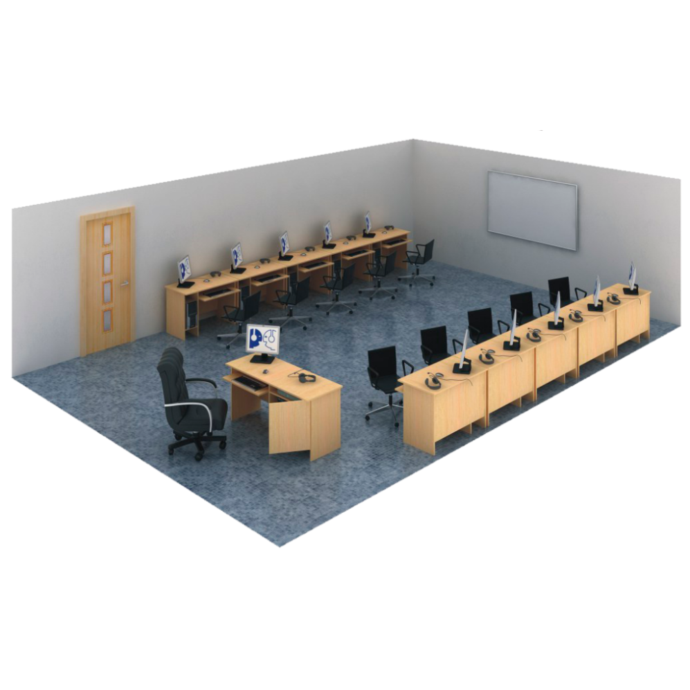 Лингафонный кабинет 1+8