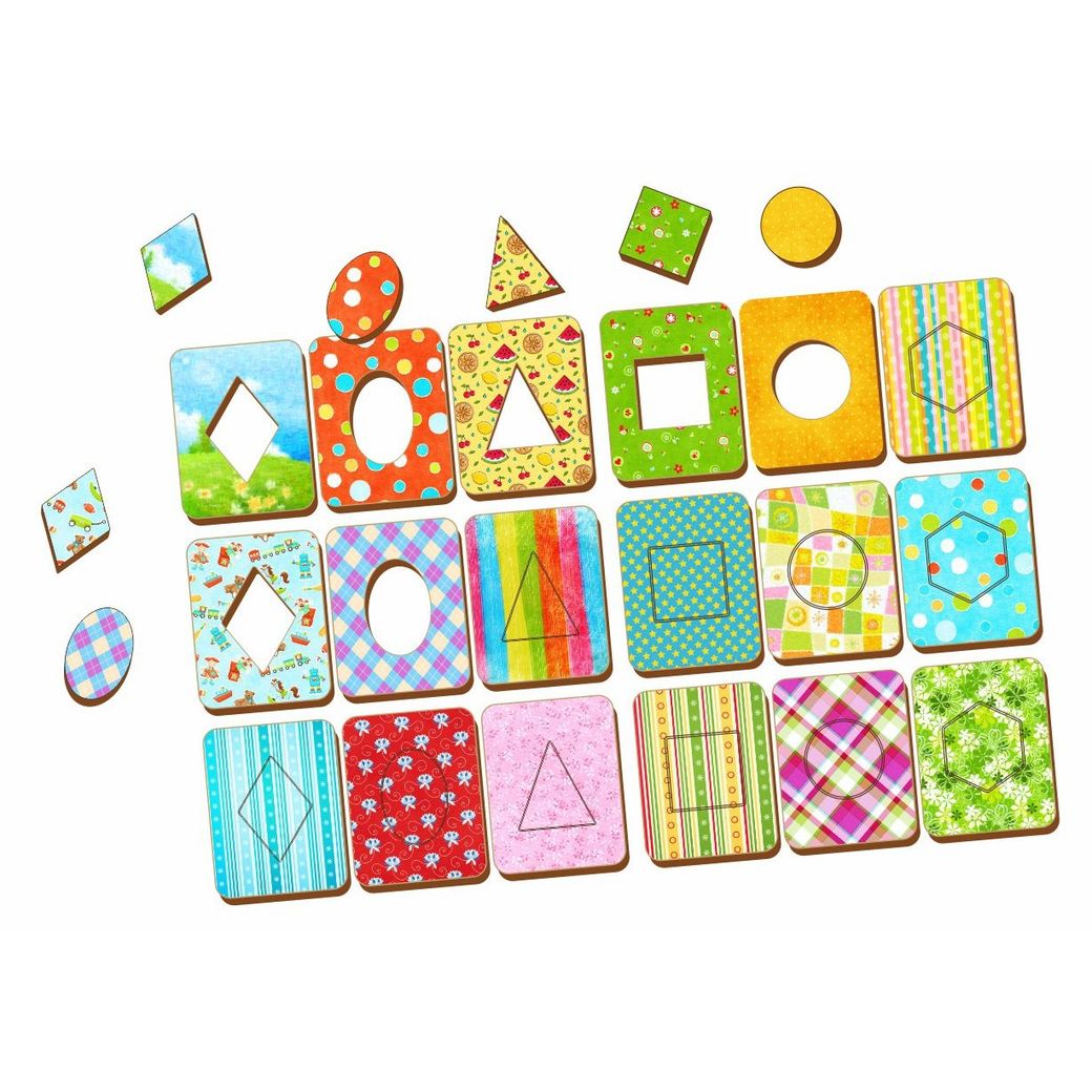 Комплект доска Сегена для слабовидящих