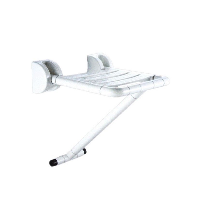 Сиденье для ванной комнаты HS-E-1 откидное с упором