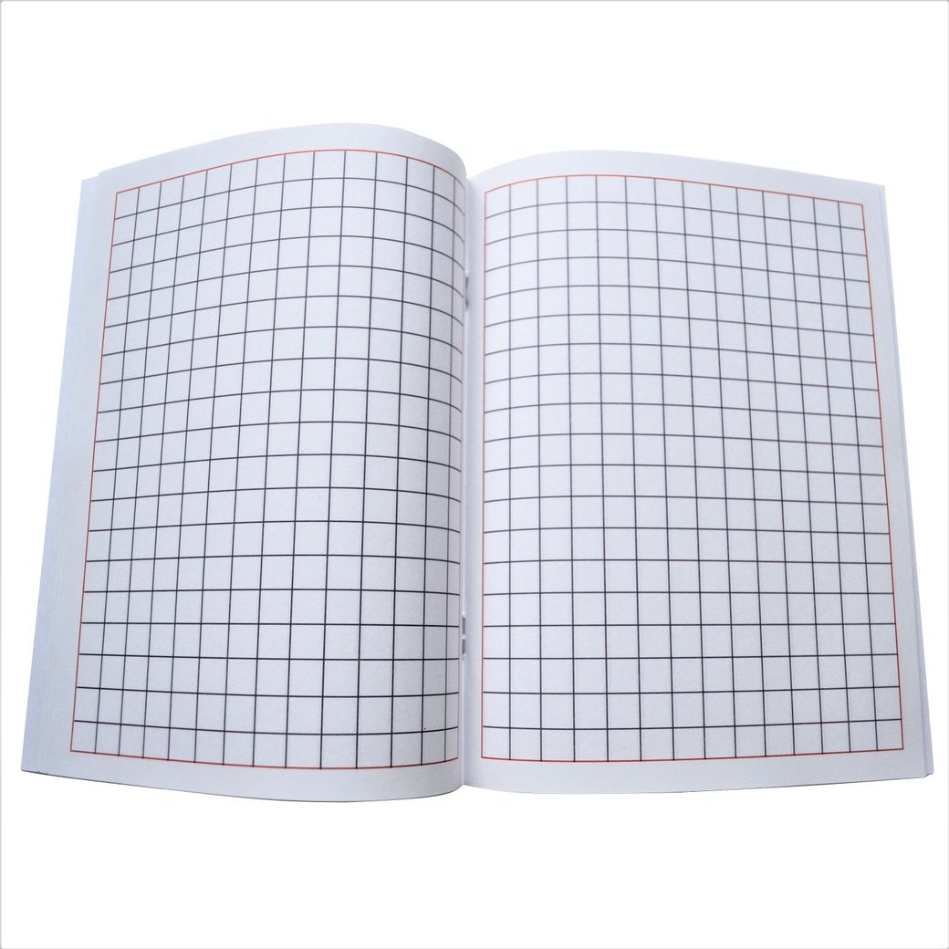 Тетрадь для слабовидящих в крупную клетку