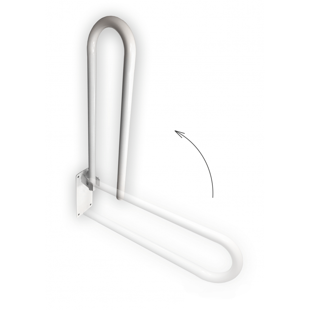 Унитаз для инвалидов PRS-01 с откидным поручнем