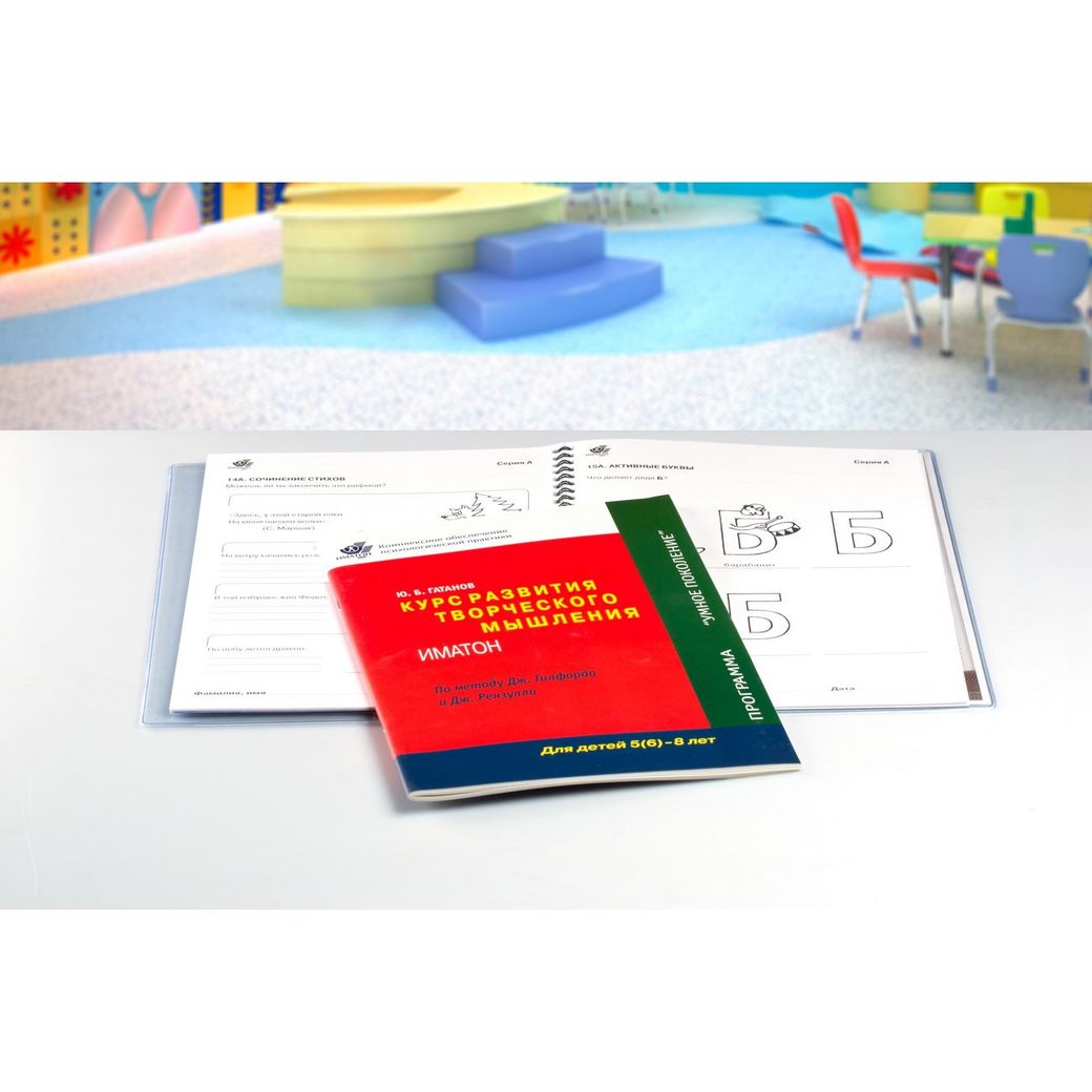 Комплект "Курс развития творческого мышления для детей 5 (6)-8 лет" (1 руководство + 30 тетрадей)