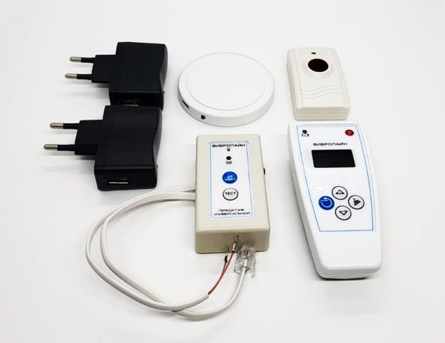 Программное обеспечение для управления приёмником сигнализатора звука цифрового «Вибролайн»