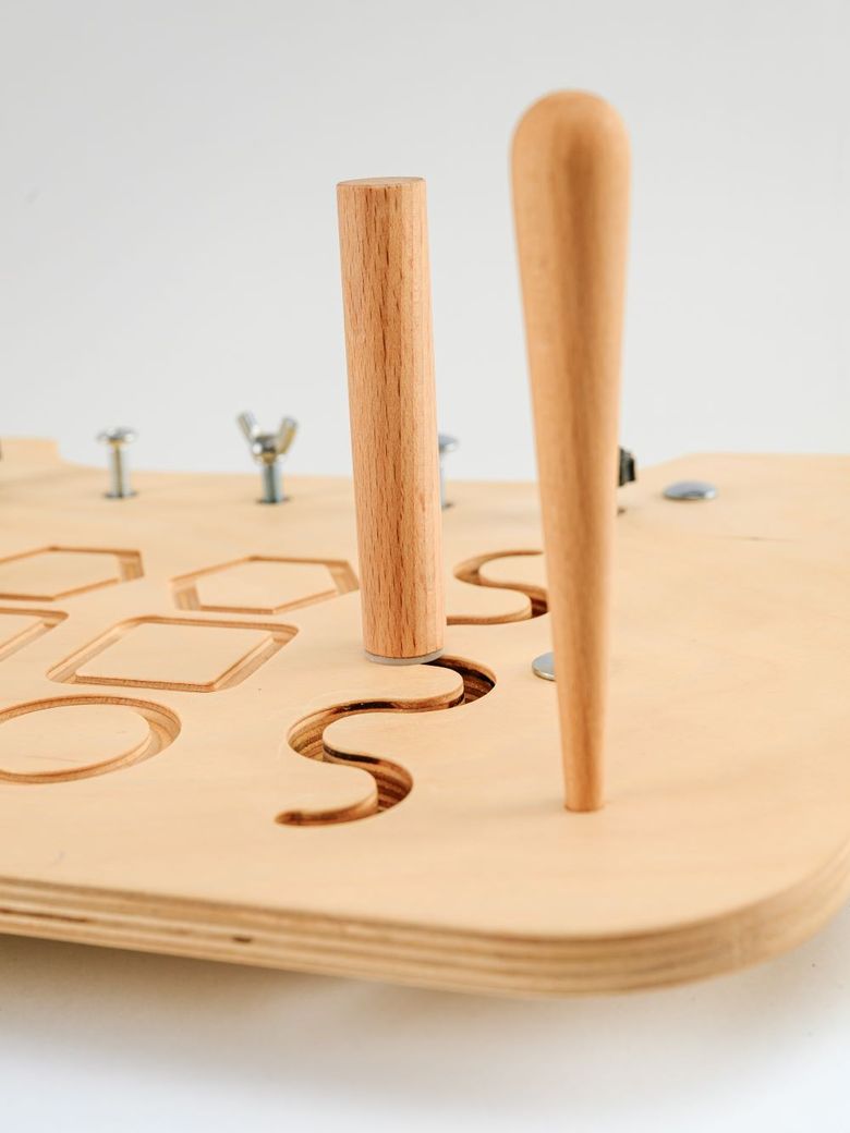 Столик с тренажерами опоры Полосатик исп.1, 2, размер 2