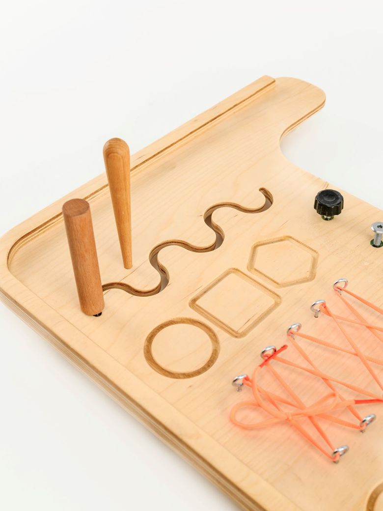 Столик с тренажерами опоры Дикобраз, размер 3