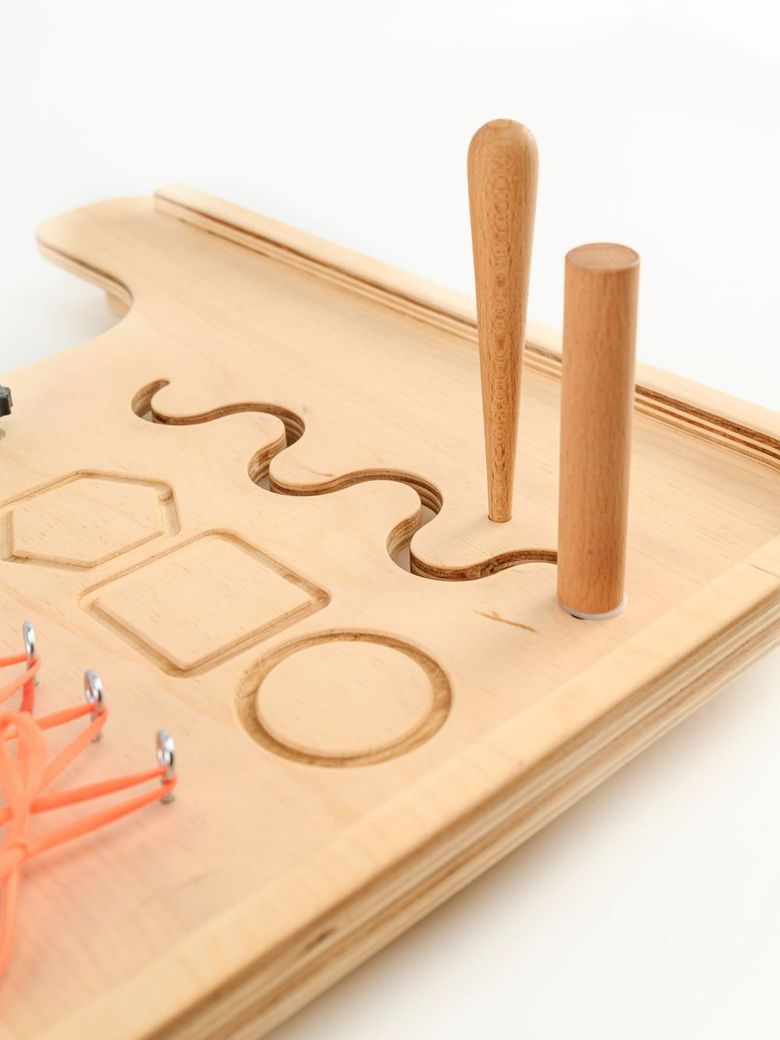 Столик с тренажерами опоры Дикобраз, размер 3