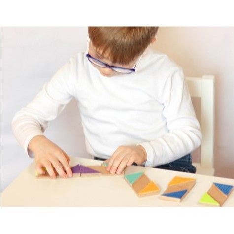 Тактильное домино - набор для развития и коррекции