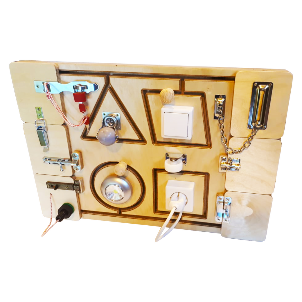 Стенд для развития бытовых навыков №15