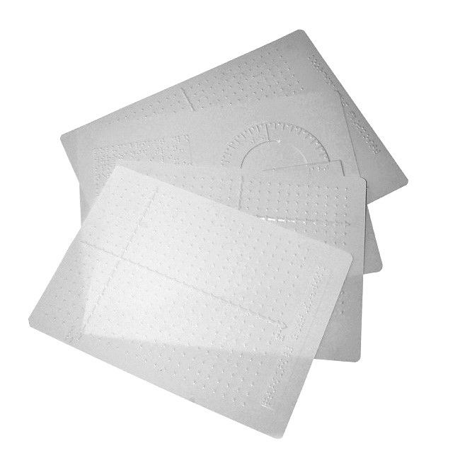 Координатная плоскость 3 вида, транспортир и линейка