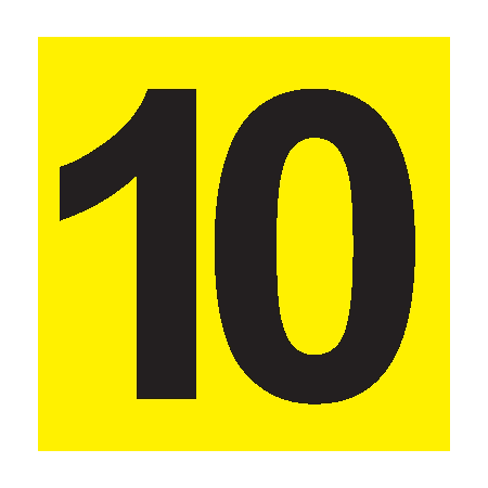 Тактильная пиктограмма №10 100x100 из акрила