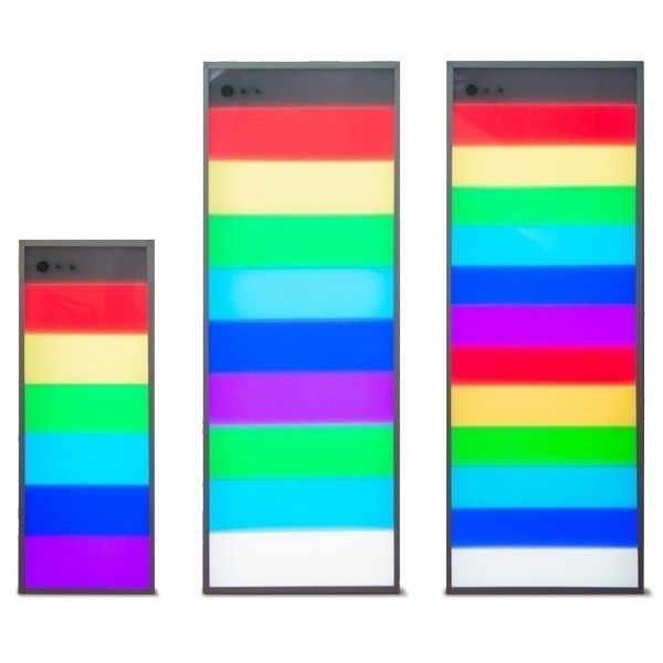 Интерактивная светозвуковая панель Лестница света, 9 ячеек