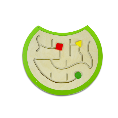 Тактильно-развивающая панель Гусеница Жужа