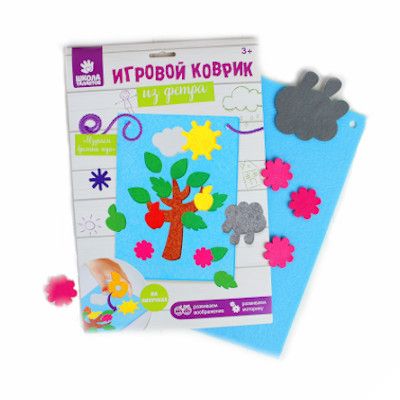 Панно из фетра Учим времена года