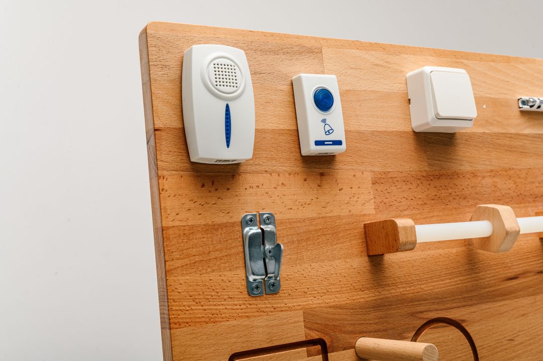 Панель настенная с тренажерами 201.1