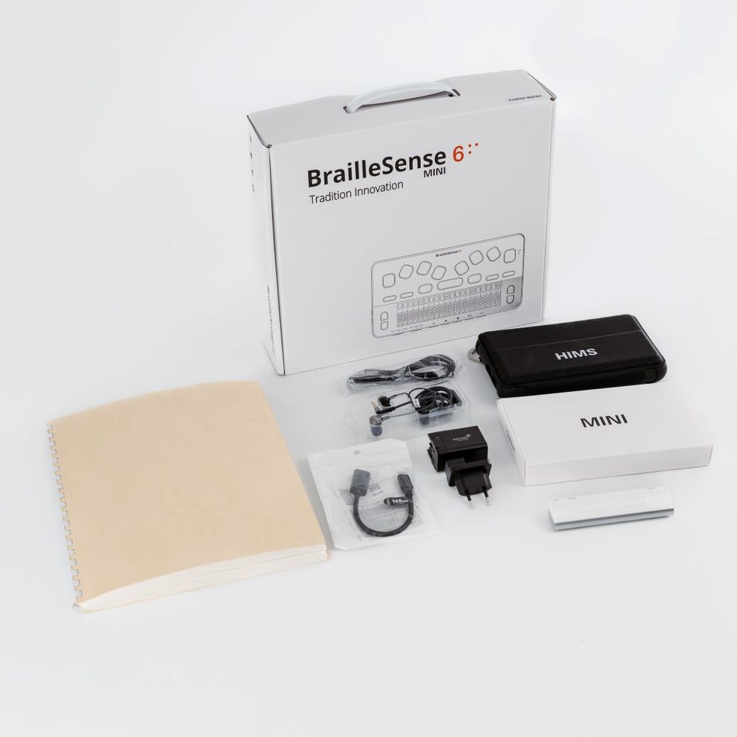 Дисплей Брайля BrailleSense 6 MINI