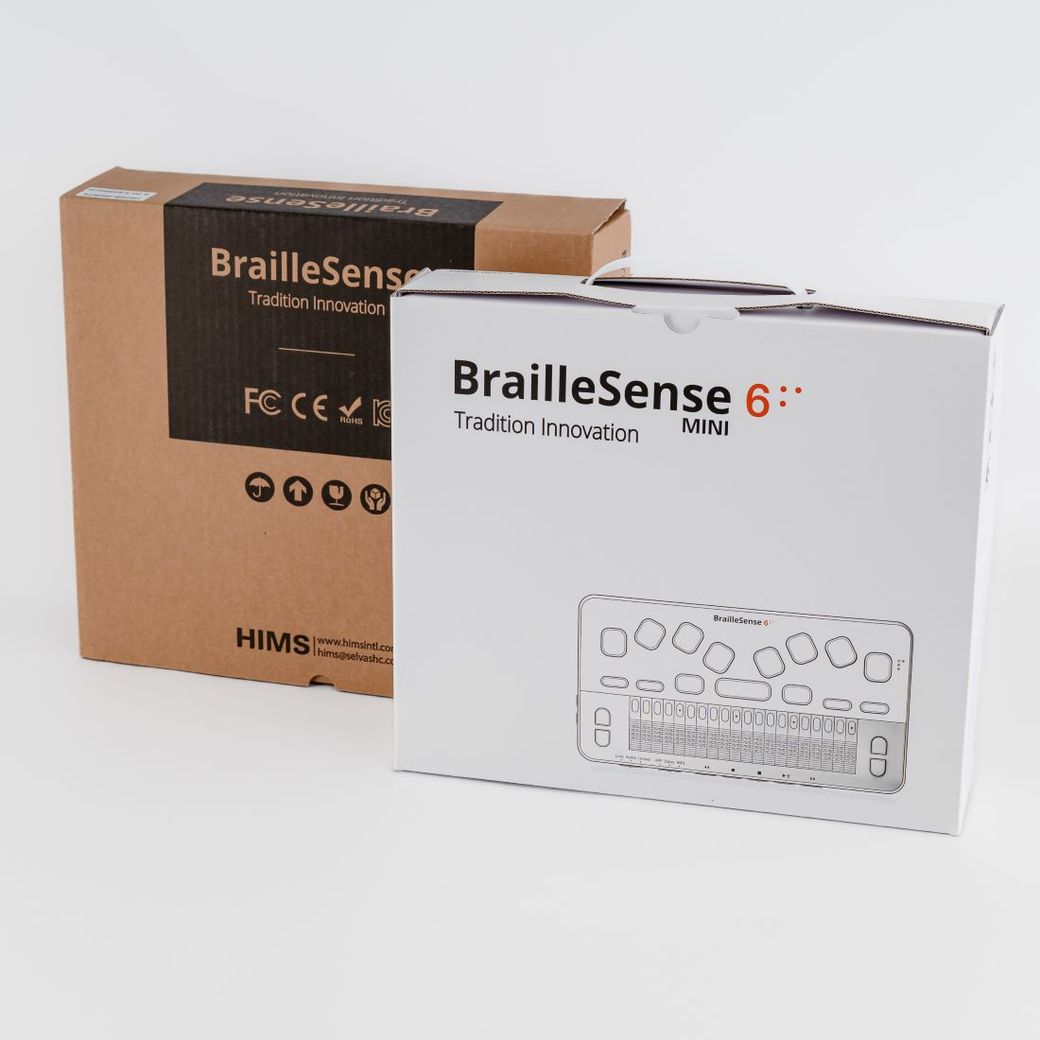 Дисплей Брайля BrailleSense 6 MINI
