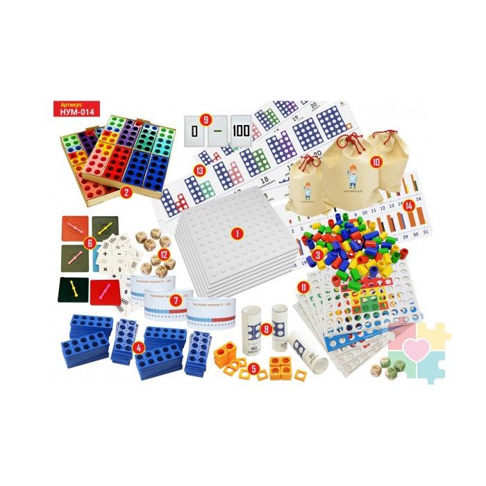 Набор для групповых занятий с учащимися с ОВЗ Нумирошка