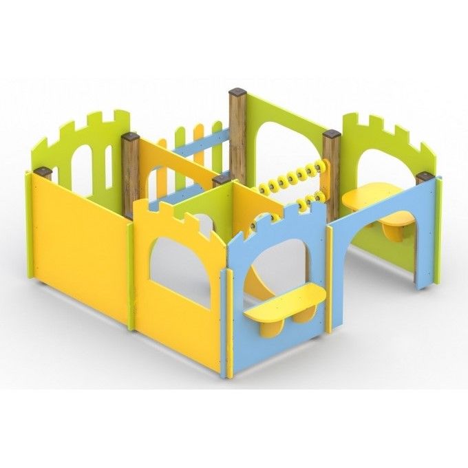 Лабиринт "Крепость" 4 секции мини