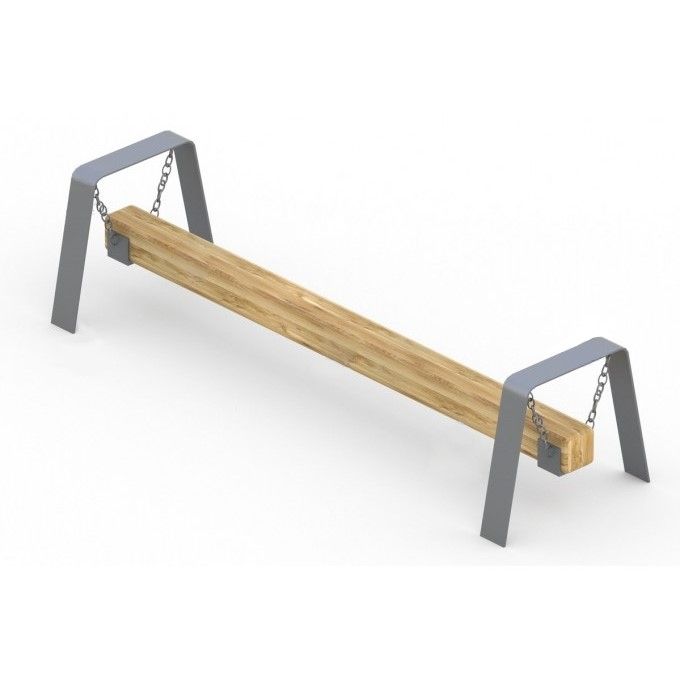 Бревно на цепях