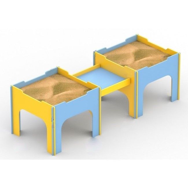 Песочница двойная для детей с ОВ