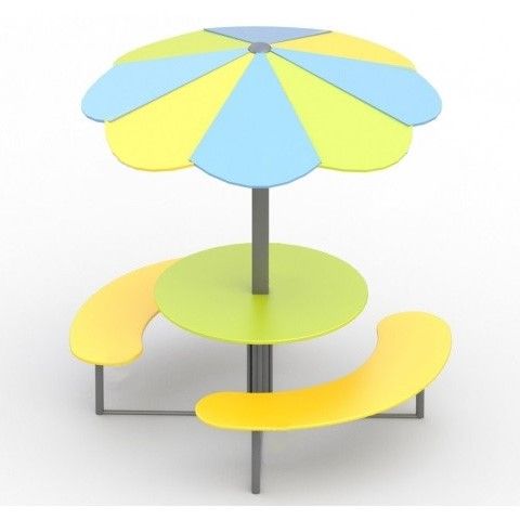 Столик с навесом "Грибок"