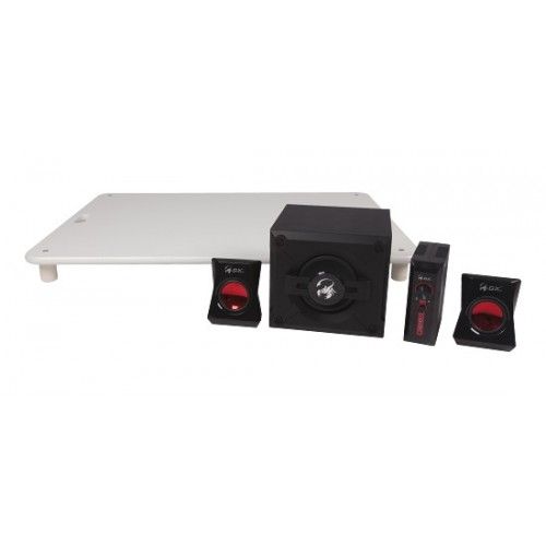 Вибротактильная доска с усилителем, сабвуфером и колонками