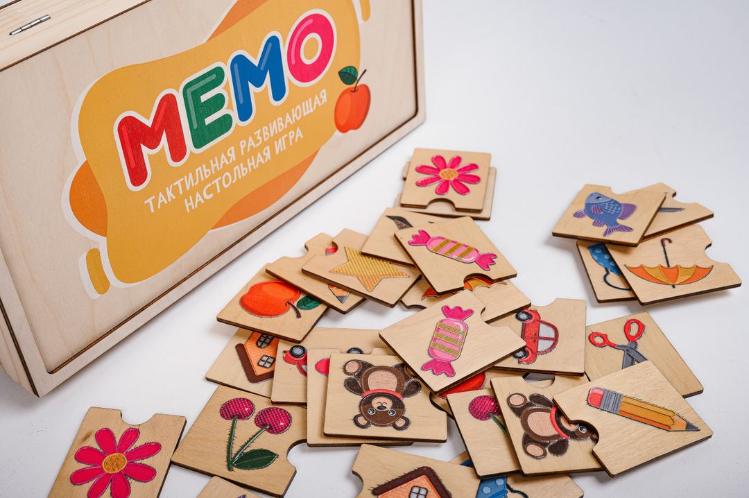 Тактильная игра Мемо (30 карточек)