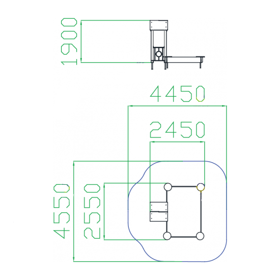 Песочный дворик с башенкой