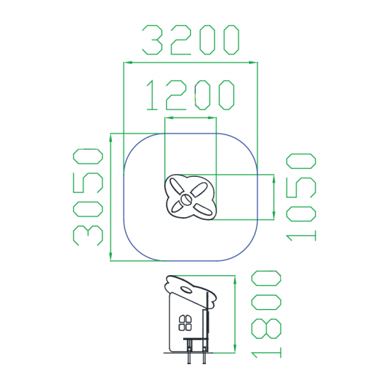 Беседка "Ромашка"
