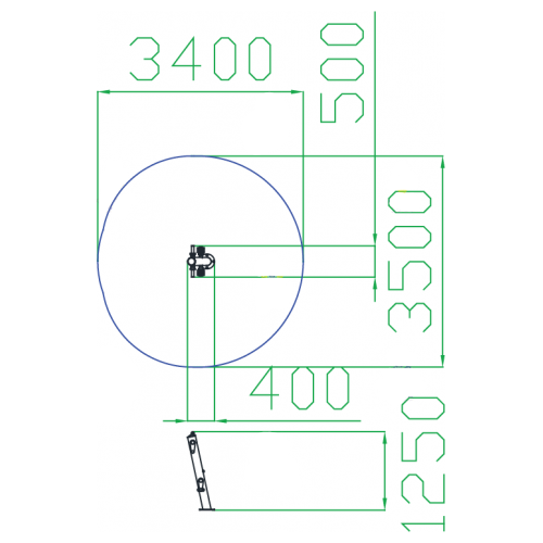Тренажер "Велосипед двухуровневый" для детей с ОВ