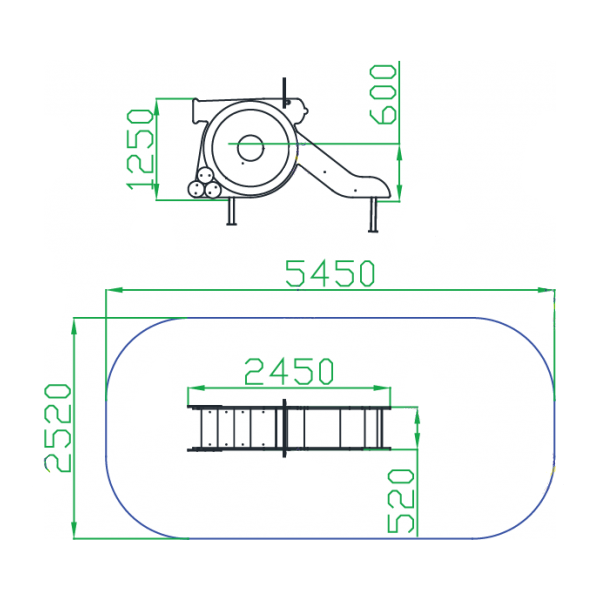 Горка "Пушка"