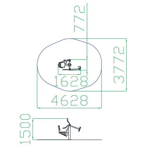 Тренажер "Скандинавская ходьба" для детей с ОВ